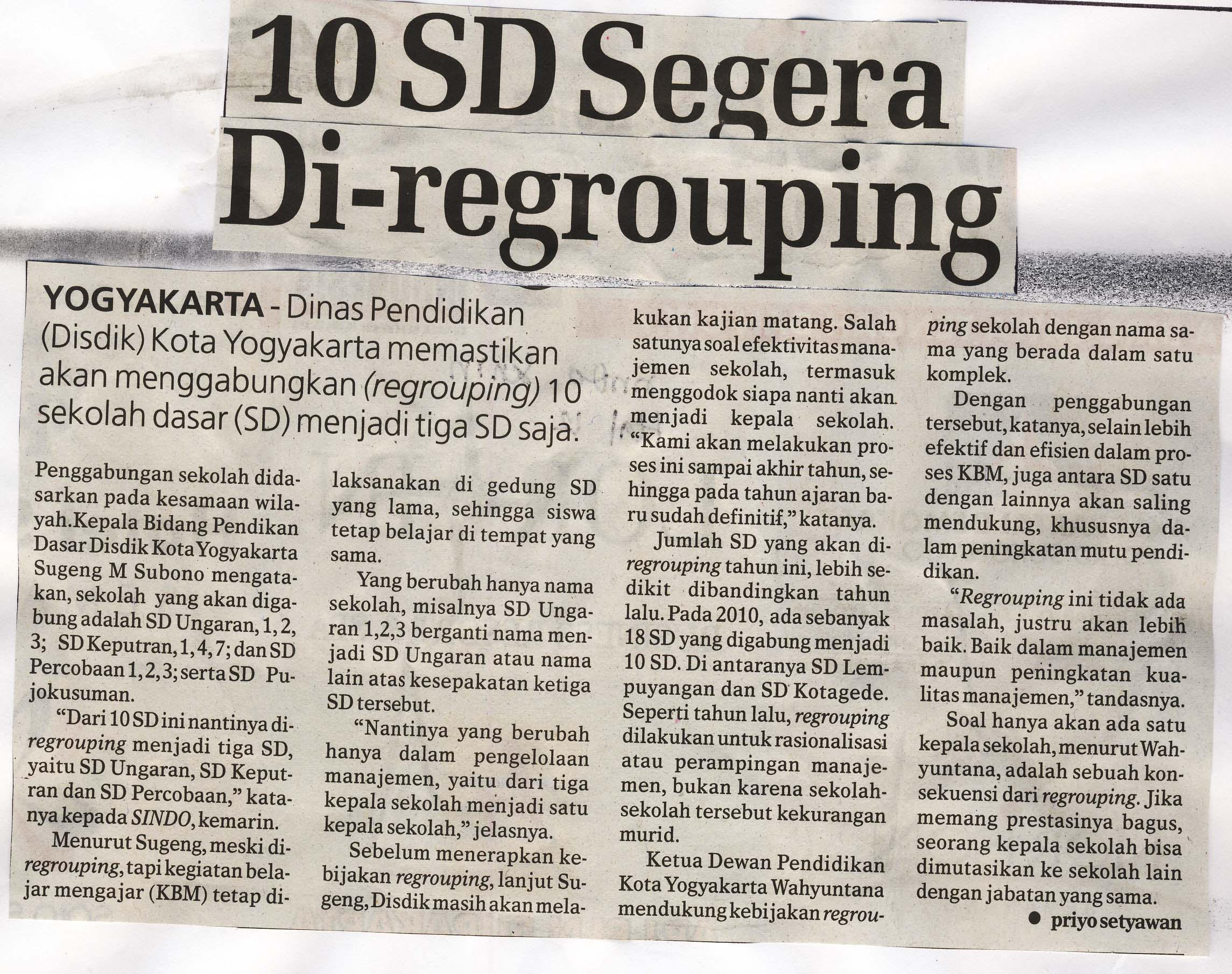 Kliping jogja terbaru